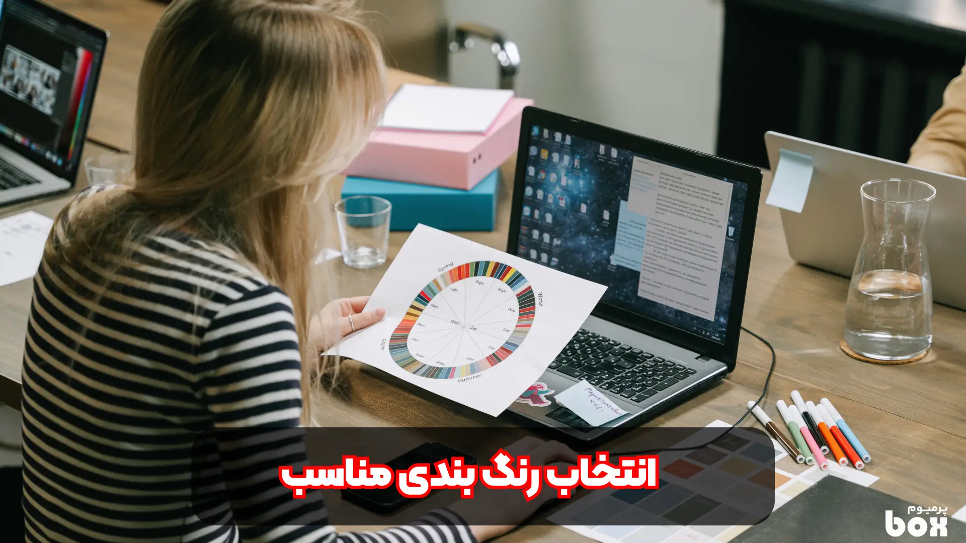 انتخاب رنگ مناسب برای تامنیل ویدیو یکی از مهم ترین نکات طراحی تامنیل است