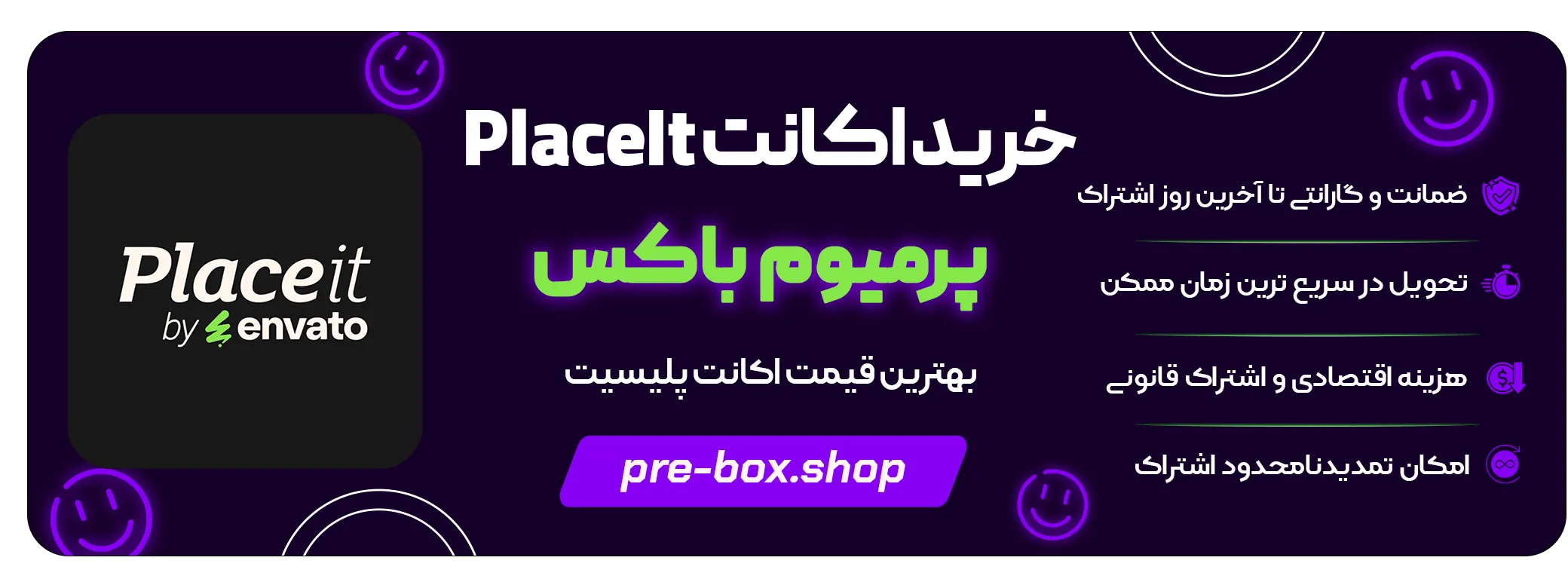 خرید اکانت Placeit 